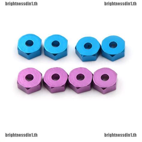 Bd Pcs Aluminum Wheel Hex Nut Mm With Pins Drive Hubs Hsp