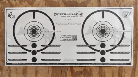 Alloutdoor Review Determinator Effective Range Targets Shooters Forum