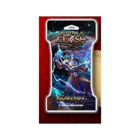 Pre Order Alpha Clash Tcg The Awakening Blister Pack Super