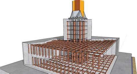 Steel Column Footing Foundation Detail Footing Foundation Steel