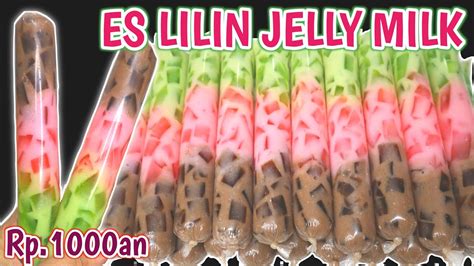 Es Lilin Ter Laris Diwarungku Es Lilin Jelly Milk Ide Jualan An