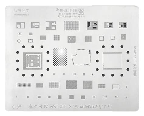 AMAOE IP 11 PRO MAX A13 STENCIL AKINFOTOOLS