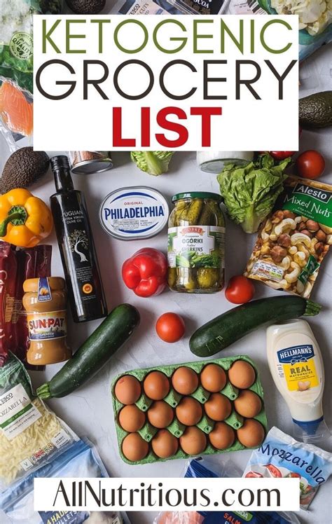 Keto Shopping List 25 Must Have Items For Your Keto Grocery List