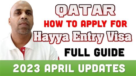 How To Apply For Hayya Entry Visa Updated On April 2023 YouTube