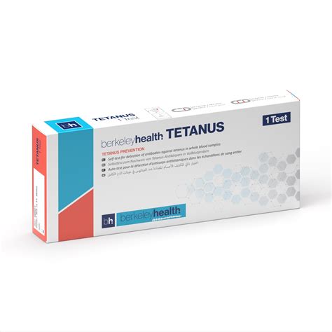 Tetanus Antibody Rapid Test Kit UK | Home Test Kit – Berkeley Health