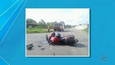 Mstv Edi O Corumb Homem Fica Ferido Em Acidente Ente Moto E