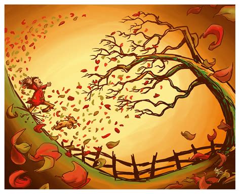 Autumn Has Arrived! Giclee Print by Kevin McHugh Art | Fall Season Art