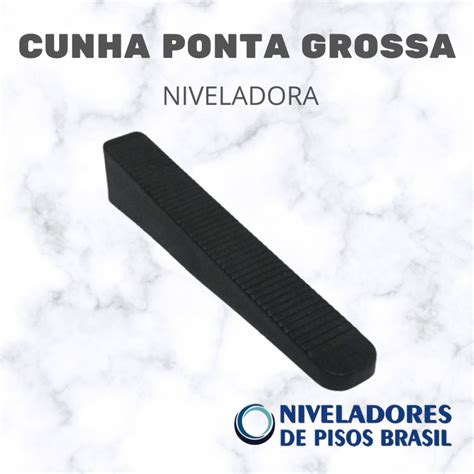 NIVELADORES DE PISOS BRASIL CUNHAS SLIM P Niveladores Pacote c 50 Peças