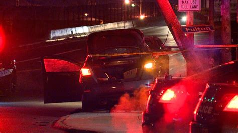 Car Crashes Into Power Pole Knocks Out Power To Area