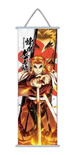 Demon Slayer Poster Tela Pared Cartel Kimetsu No Yaiba En Venta En