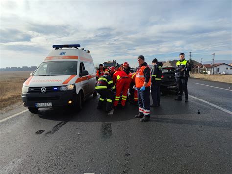 NEWS ALERT Accident grav pe DN2E85 A fost activat planul roșu de