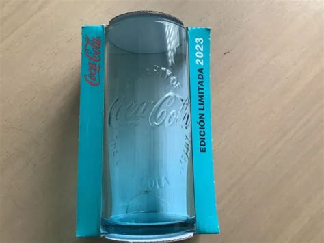 MCDONALDS COCA COLA Limited Edition 2023 Glass BLUE Winning Sips