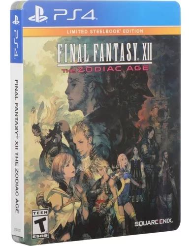 Final Fantasy Xii Zodiac Age Limited Steelbook Ps Dakmor Mercadolibre