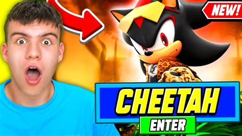 NEW ALL WORKING CHEETAH SHADOW UPDATE CODES FOR SONIC SPEED SIMULATOR