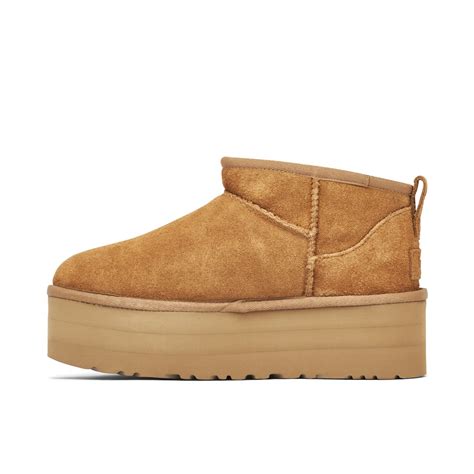 Ugg Classic Ultra Mini Platform Chestnut Womens 1135092 Che Laced