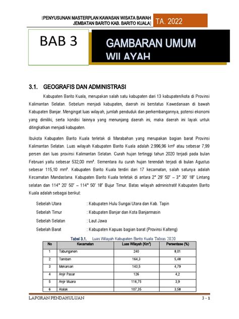 Bab 3 Gambaran Umum Wilayah Pdf