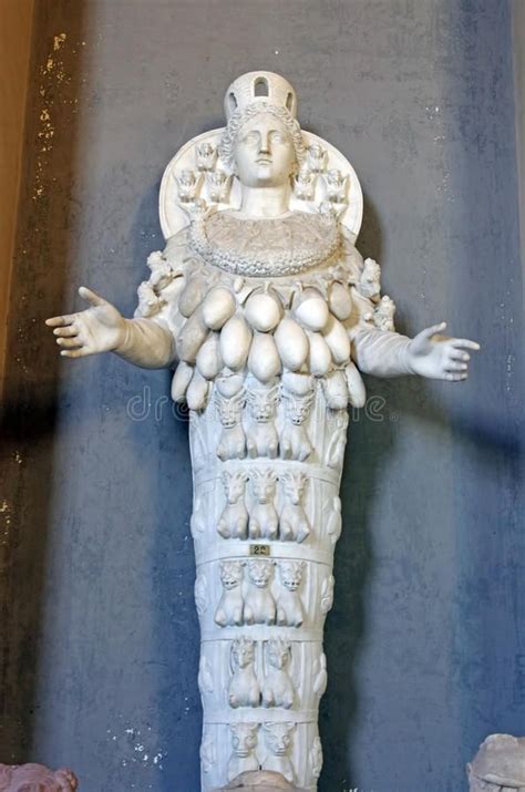 Earth Mother Statue Of Cybele Goddess Of Fertility Vatican Museum