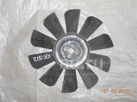 Крыльчатка вентилятора ГАЗ, УАЗ — купить в Красноярске. Состояние ...