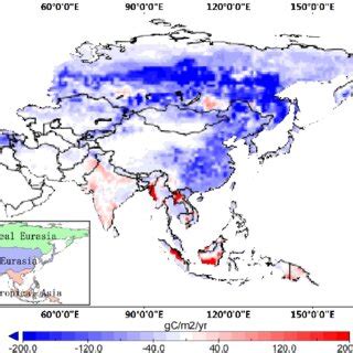 Mean Terrestrial Biosphere Carbon Flux Estimated From Our System Over