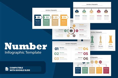 Poweredtemplate Mightyslide Number Infographic Google Slide Design