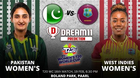 Pk W Vs Wi W Dream11 Prediction Pk W Vs Wi W Dream11 Team Youtube