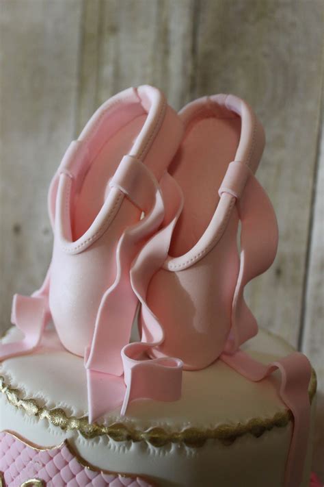 Ballerina Themed Baby Shower Cake