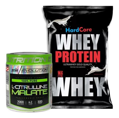 Citrulina Star Nutrition Prote Na Whey Protein Hardcore