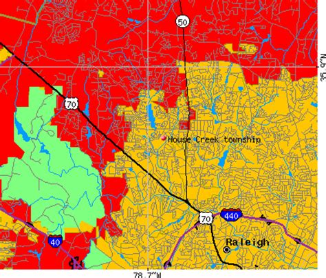 House Creek township, Wake County, North Carolina (NC) Detailed Profile