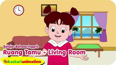 Belajar Bahasa Inggris Ruang Tamu Living Room Seri Paud Diva