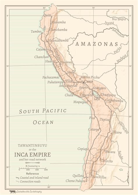 Inca Empire Map