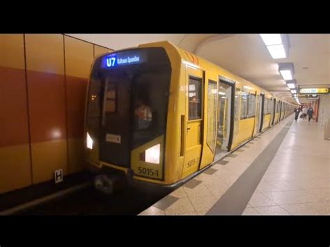 Berliner U Bahn U H Mit Hupe Am Ferberliner Platz Richtung