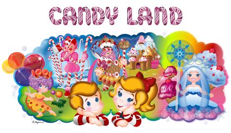 Candyland Complete Box Cover By Djlaza On Deviantart