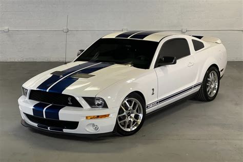 7k Mile 2007 Ford Mustang Shelby Gt500 Coupe For Sale On Bat Auctions