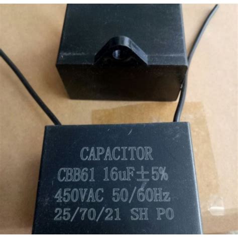 Jual Kapasitor Kotak Uf Vac Vac Capacitor Pompa Air Uf Mikro