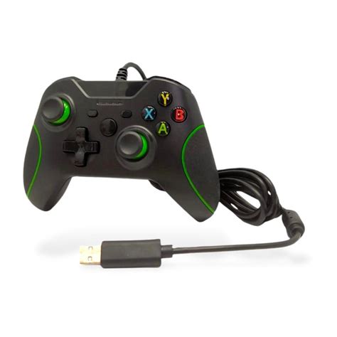 Controle Xbox One Fio Joystick Video Game Pc Gamer Submarino