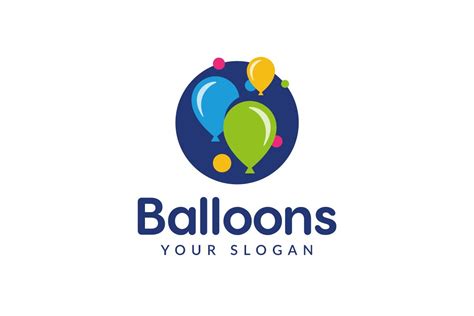 Balloons Logo | Branding & Logo Templates ~ Creative Market