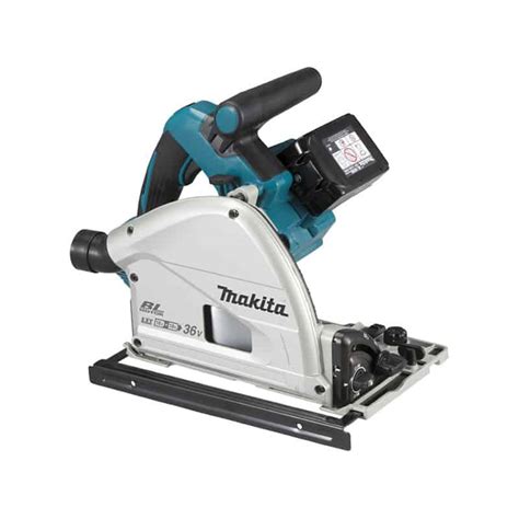 Makita Scie Plongeante 1836v 50ah Rail Dsp600pt2j