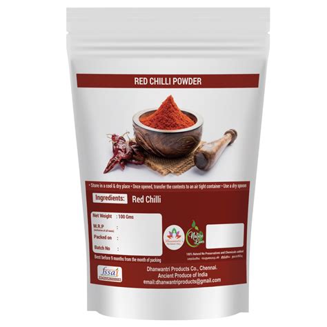 Red Chilli Powder Dhanwantri