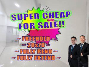 For Sale Single Storey Taman Megah Cheras For Sale RM550 000 By