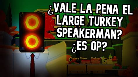 ¿Vale la pena el Large Turkey Speakerman? ¿Es OP? - YouTube