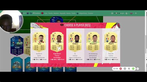 Futbin 10 Draft Simulator