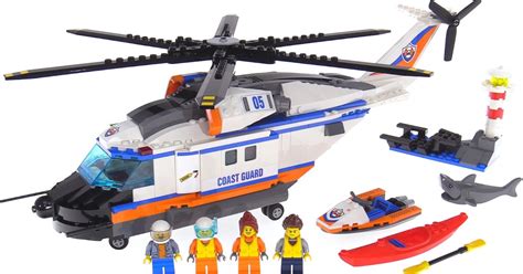 LEGO City Heavy Duty Rescue Helicopter Review 60166