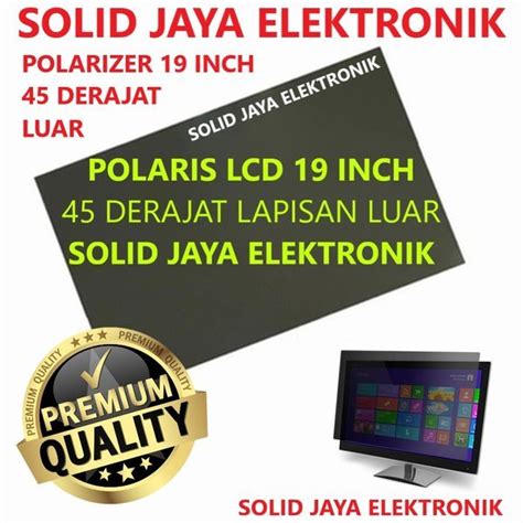 Jual Polaris Lcd Inc Derajat Lapisan Luar Polarizer Polarizing