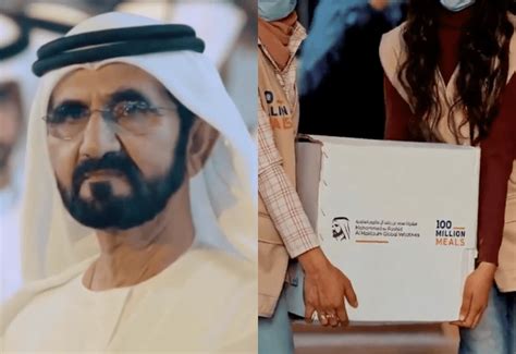 One Billion Meals Campaign Launched By Sheikh Mohammed Gulfbuzz