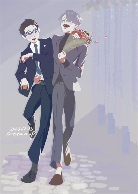 勝生勇利 ヴィクトル・ニキフォロフ 「 ヴィクトル・ニキフォロフ誕生祭2023 ヴィクトル・ニキフォロフ生誕祭202」 うた｜5 3氷奏のイラスト