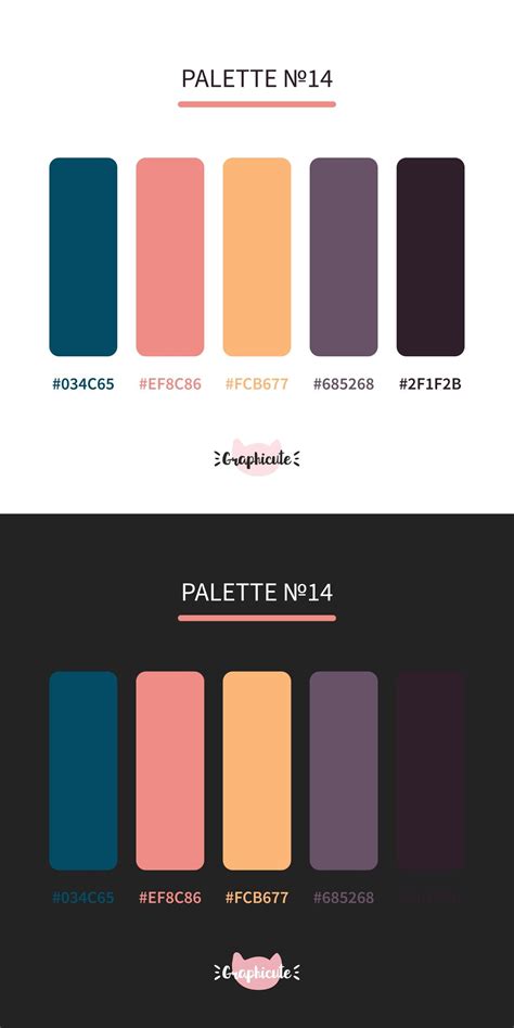 Color Palette With Hex Codes Pretty Combinations Of Colors ⠀ Colorscheme Colorpalette