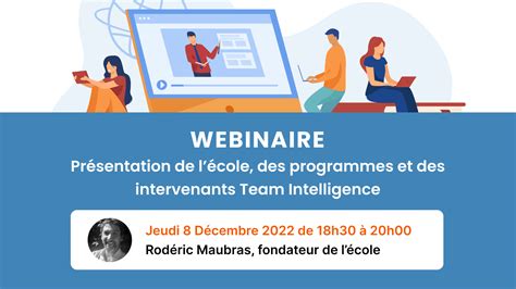 Webinaire De Présentation De Lécole Team Intelligence