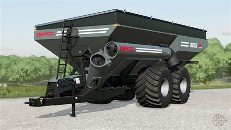 Demco Dual Auger Grain Cart Beet Crushing For Farming Simulator