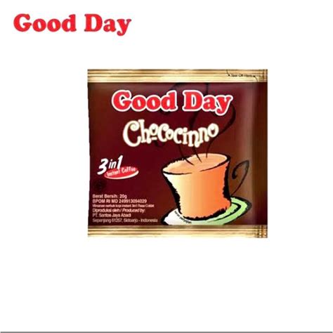 Jual Kopi Good Day Chococinno Coklat Sachet Cod Shopee Indonesia