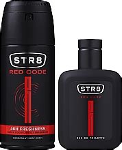 STR8 Red Code Duftset Eau De Toilette 50ml Deospray 150ml